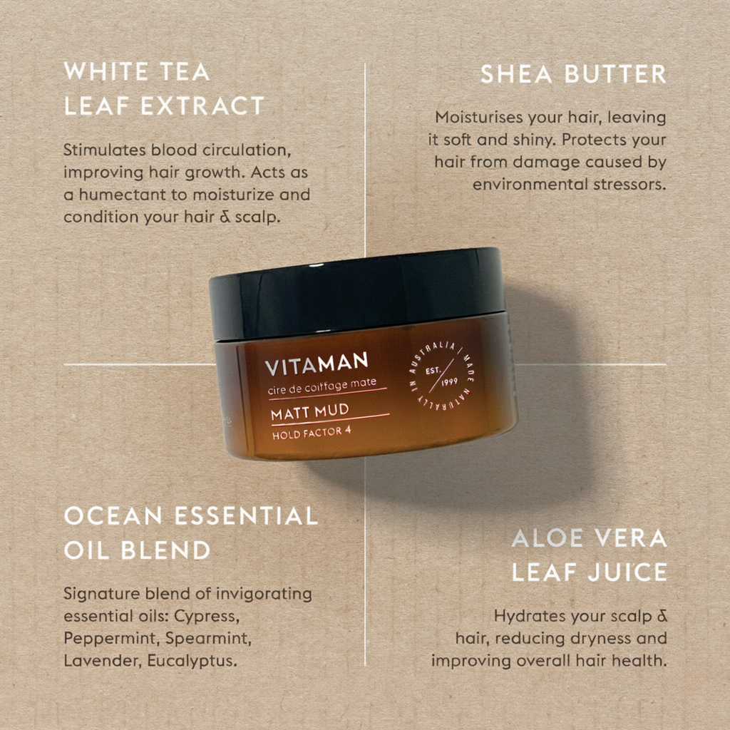 Matt Mud (Max hold) 100g - Vitaman