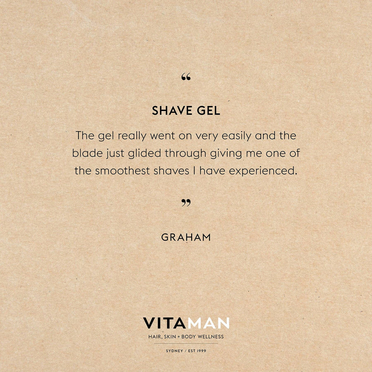 Shave Gel 100ml - Vitaman