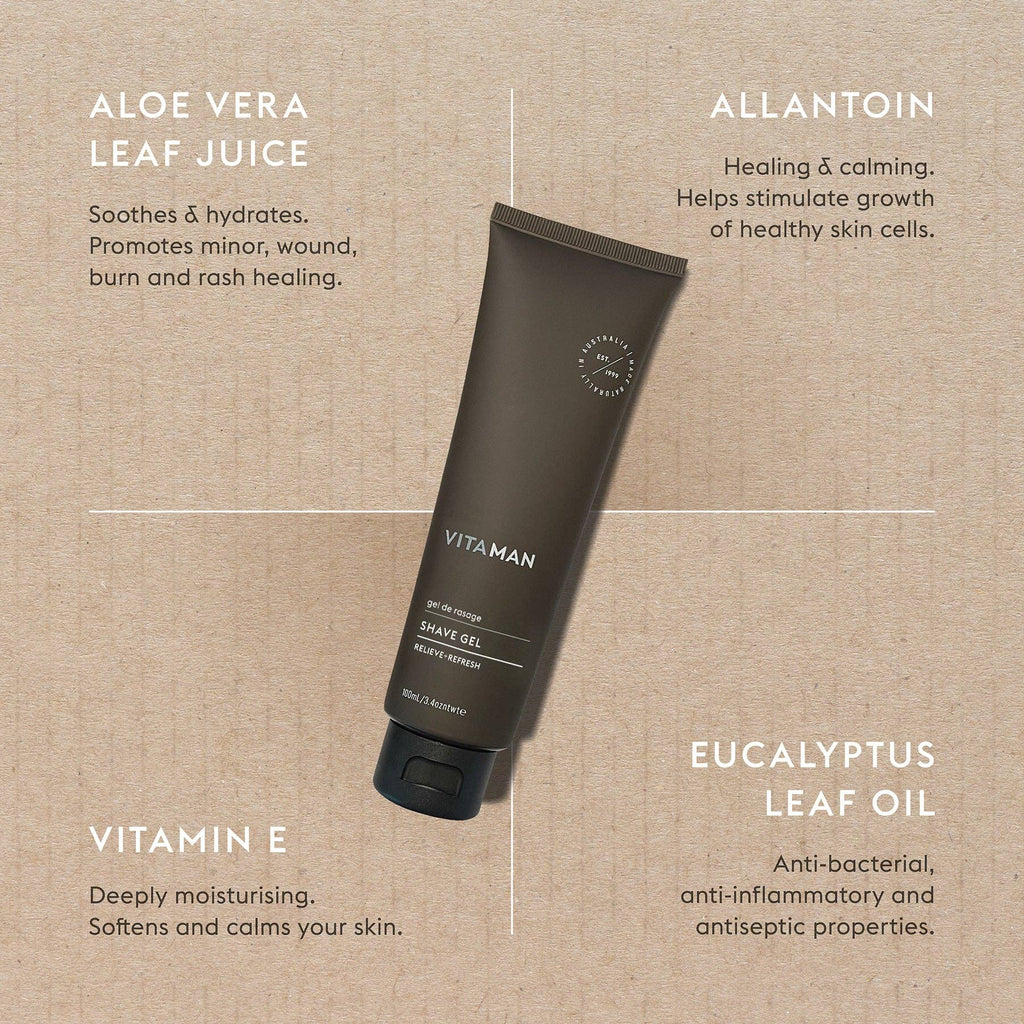 Shave Gel 100ml - Vitaman
